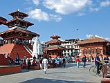 Kathmandu Durbar Square 05 01 Maju Deval, Narayan and Shiva-Parvati Temples
